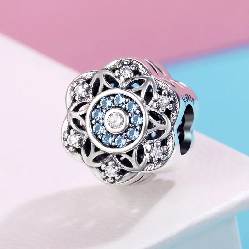 (image for) PANDORA Style Romantic Snowflakes Charm - SCC247 - View 3