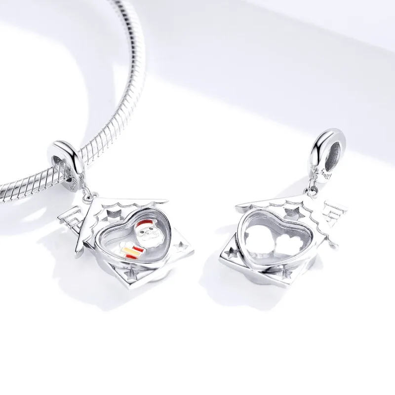 (image for) PANDORA Style Santa Claus Dangle Charm - SCC1357 - View 4
