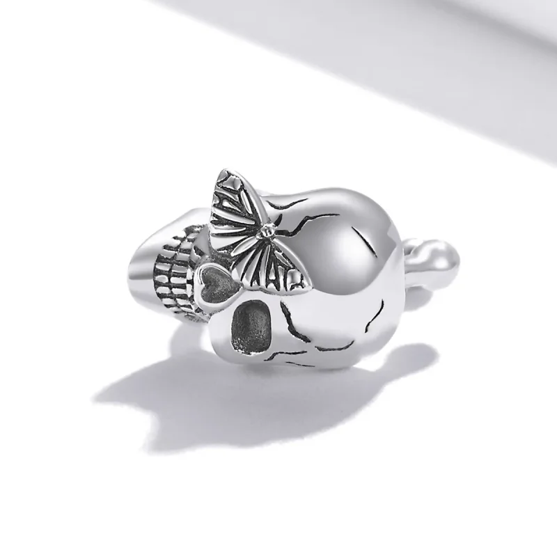 (image for) PANDORA Style Skeletons and Butterflies Ear Clip - SCE1178 - View 4