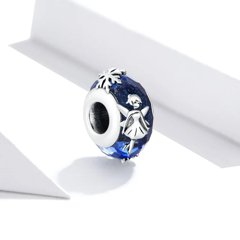 (image for) PANDORA Style Snowflake Elves Safety Chain - BSC369 - View 2