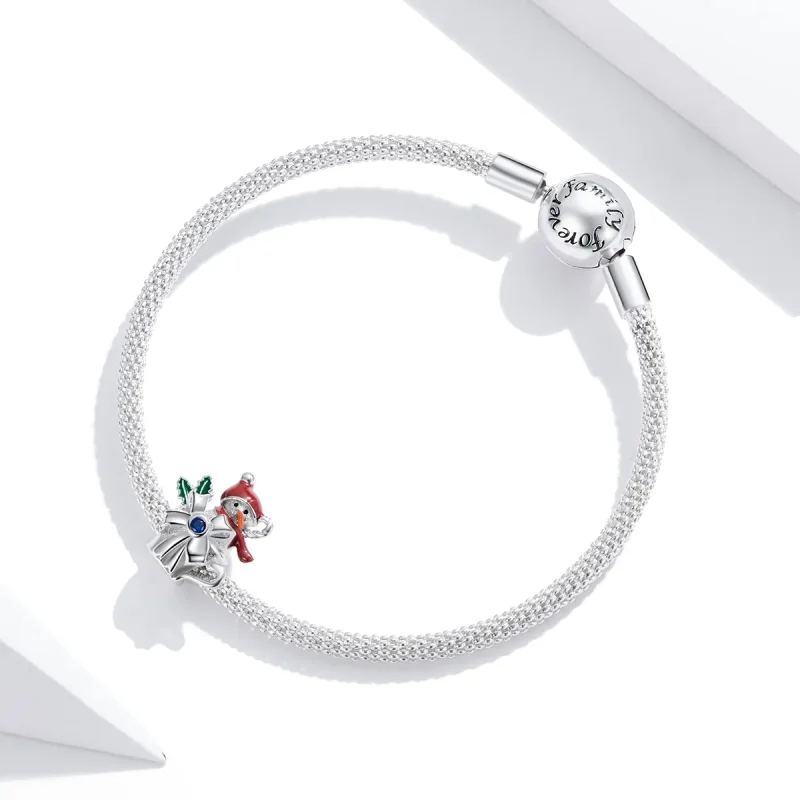 (image for) PANDORA Style Snowman Cup Charm - BSC373 - View 3