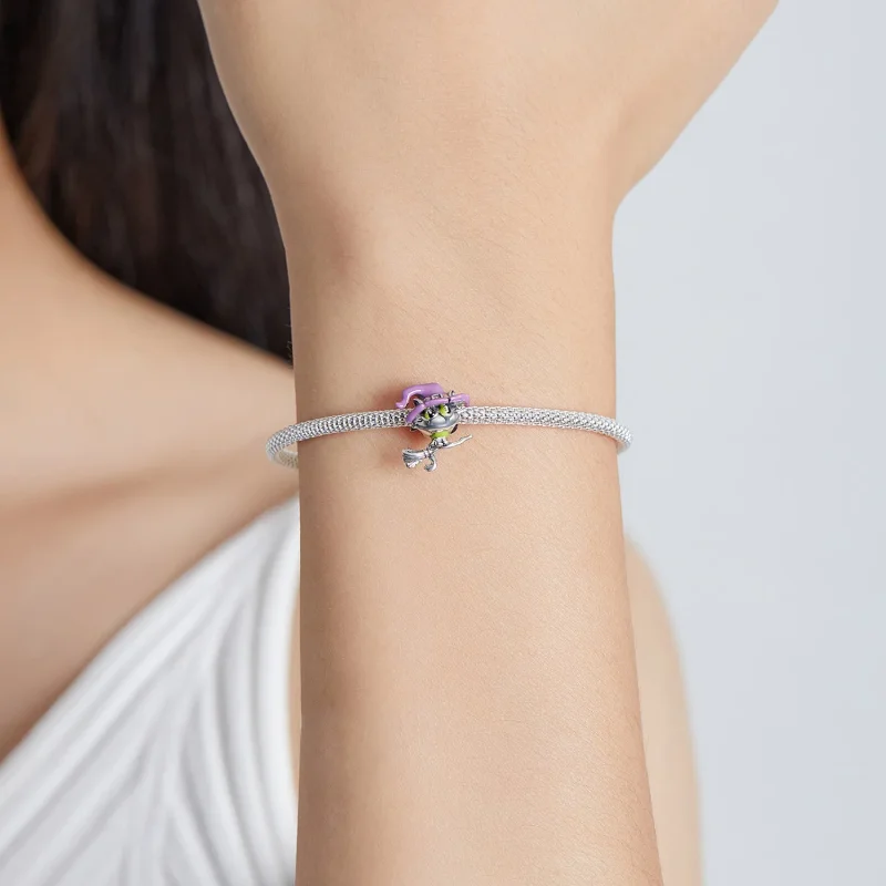 (image for) PANDORA Style Witch Cat Charm - SCC1956 - View 5