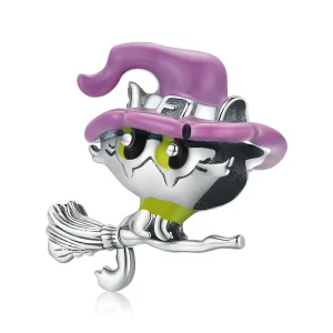 (image for) PANDORA Style Witch Cat Charm - SCC1956