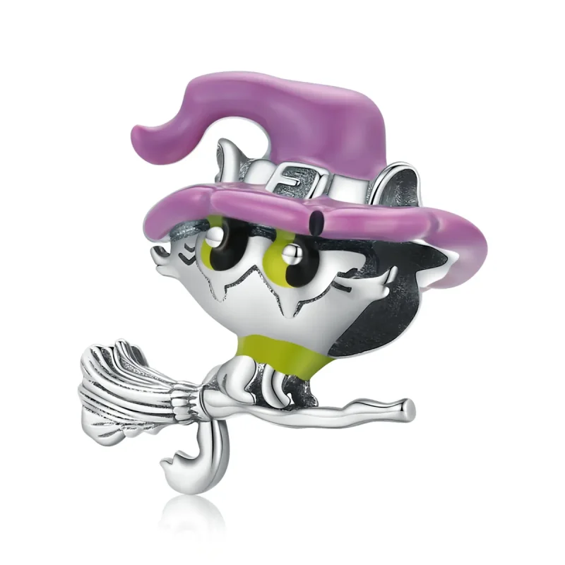 (image for) PANDORA Style Witch Cat Charm - SCC1956 - Product Image