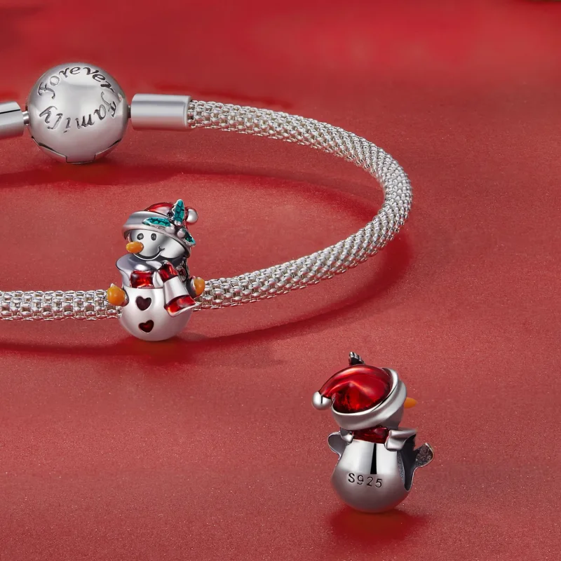 (image for) exquisite Pandora-style Christmas charms for the year 2022 - SCC2415 - View 4