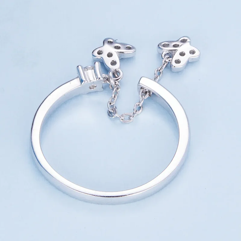 (image for) Pandora Style Adjustable Rings - BSR349 - View 4