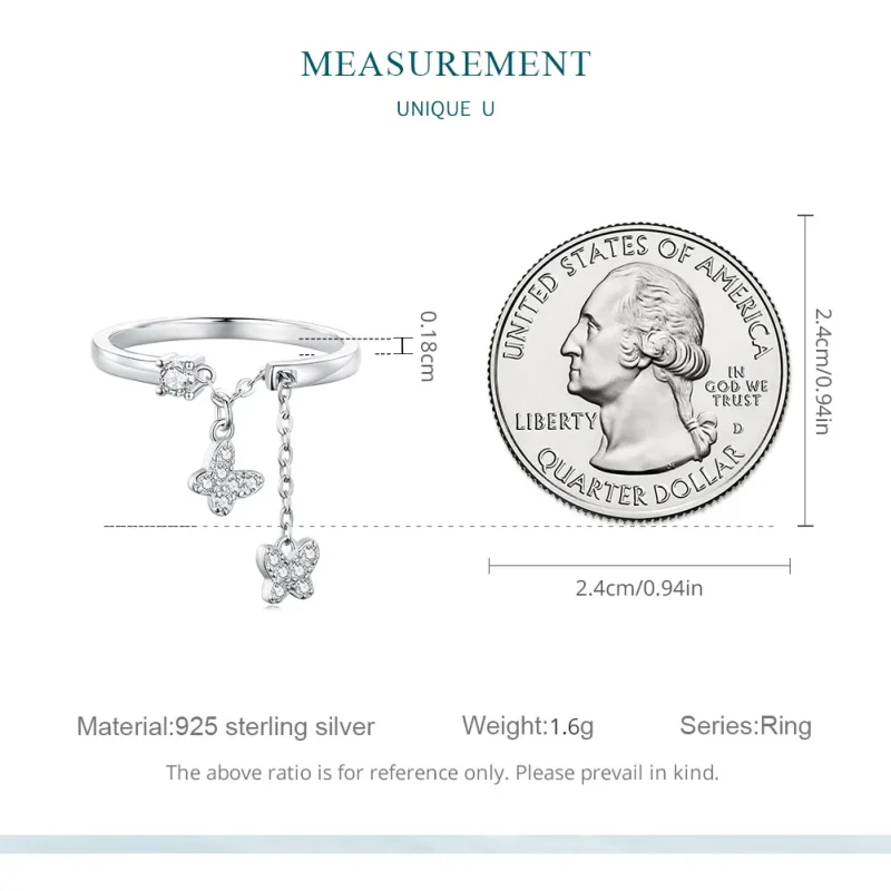 (image for) Pandora Style Adjustable Rings - BSR349 - View 8