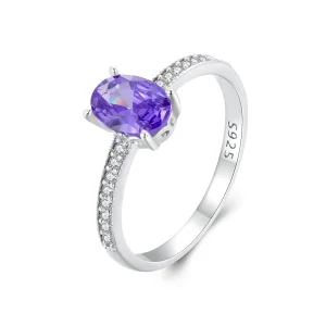 (image for) Pandora Style Amethyst Ring - BSR460-VT