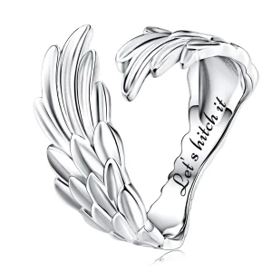 (image for) Pandora Style Angel Ring - BSR322