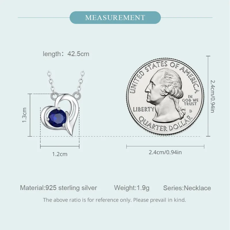 (image for) Pandora Style Asymmetrical Heart Necklace - SCN487 - View 6