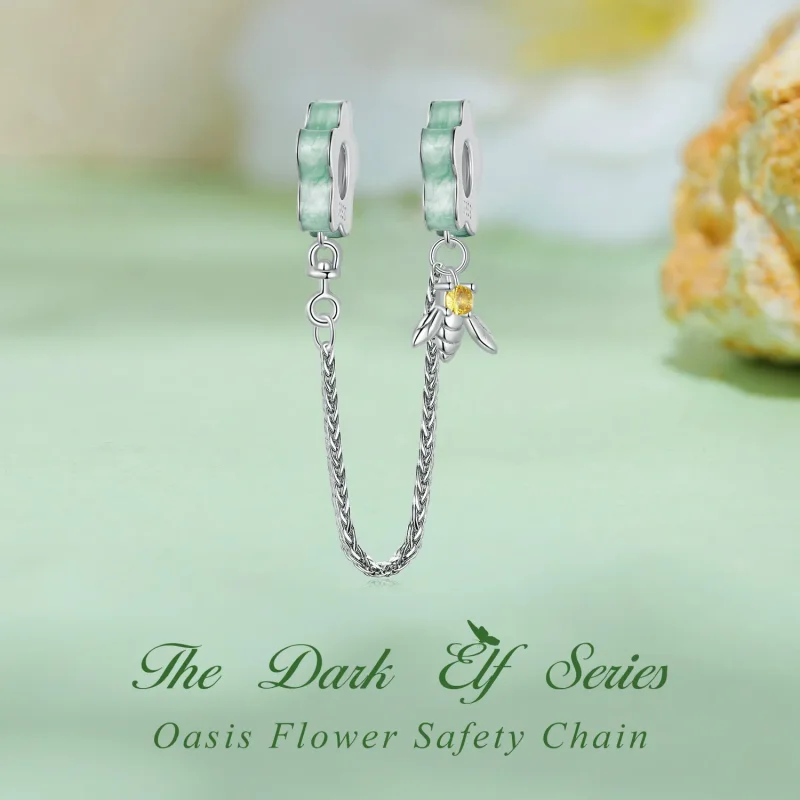 (image for) Pandora Style Bouquet Safety Chain - BSC898 - View 8