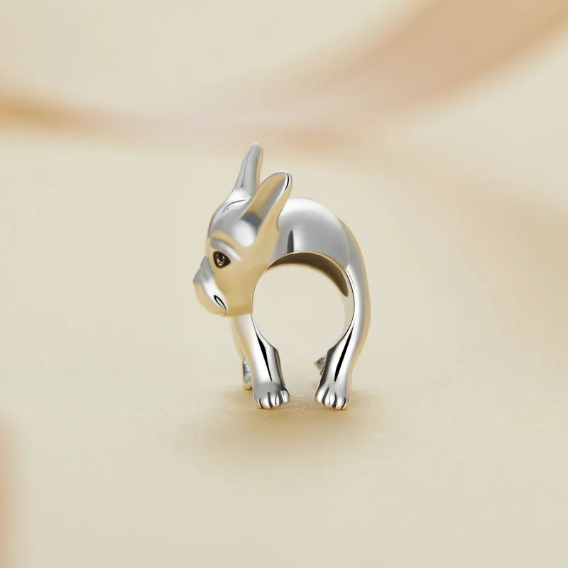 (image for) Pandora Style Bulldog Charm - BSC796 - View 3