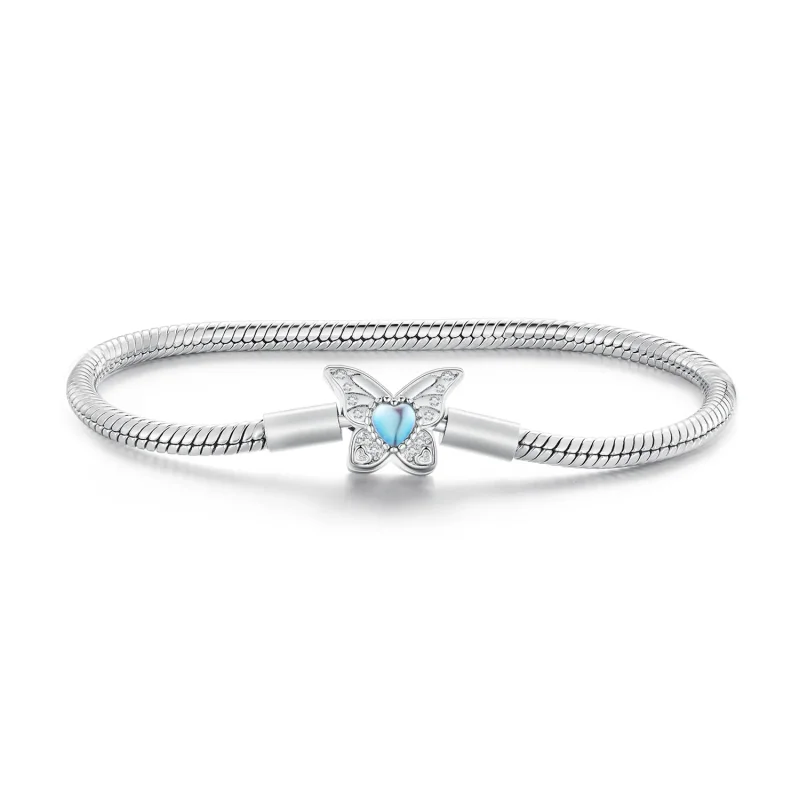 (image for) Pandora Style Butterfly Bracelet - BSB113 - View 8