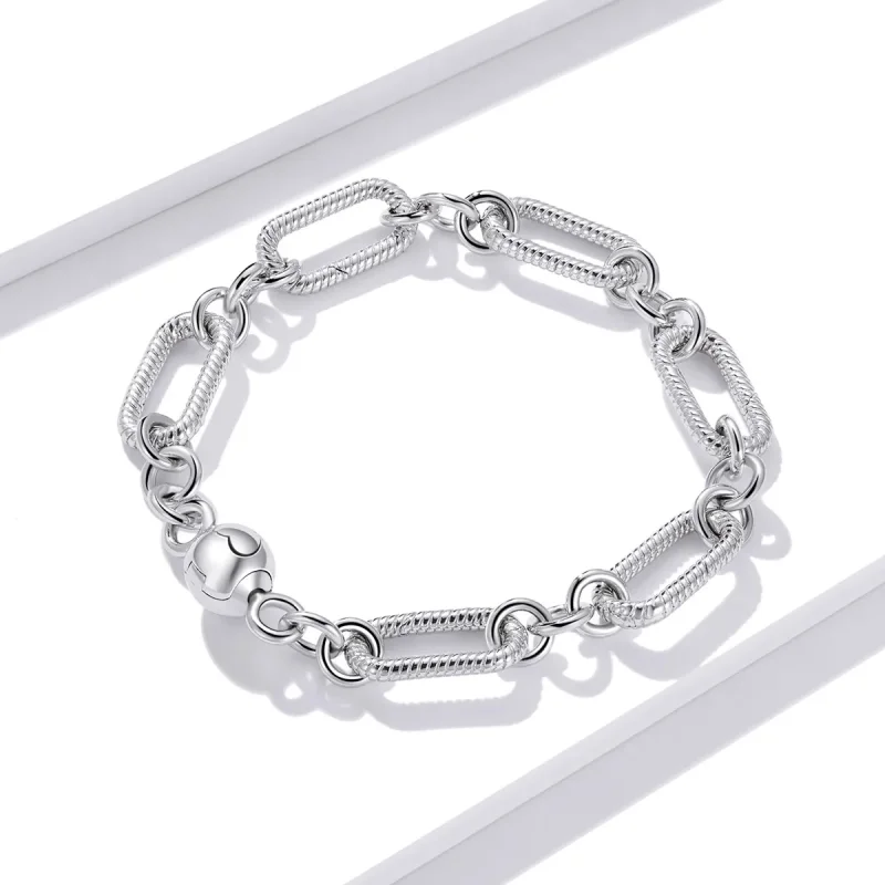 (image for) Pandora Style Chain Link Bracelet - BSB059 - View 4