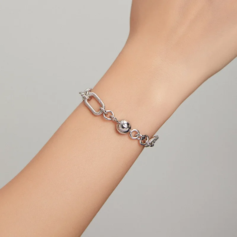 (image for) Pandora Style Chain Link Bracelet - BSB059 - View 8