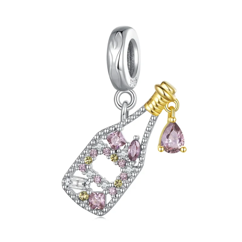 (image for) Pandora Style Champagne Charm - BSC863 - Product Image