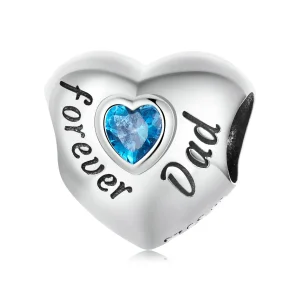 (image for) Pandora Style Charm In Memory of Dad - BSC562-BU