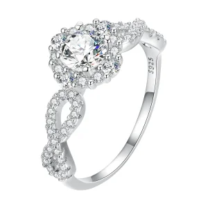 (image for) Pandora Style Classic Elegance Ring with Clear Cubic Zirconia - BSR352