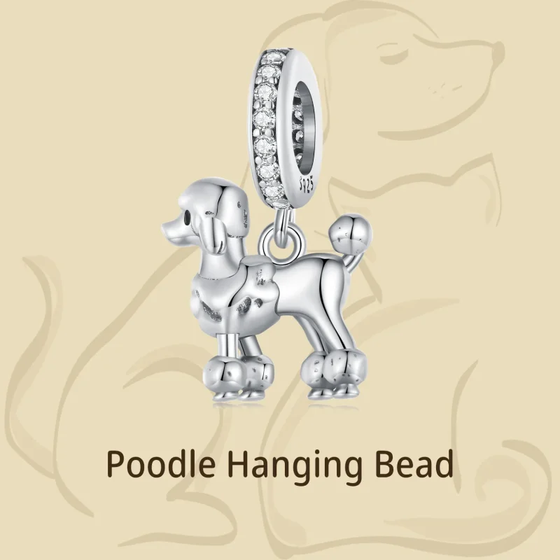 (image for) Pandora Style Cockapoo Charm - BSC797 - View 4