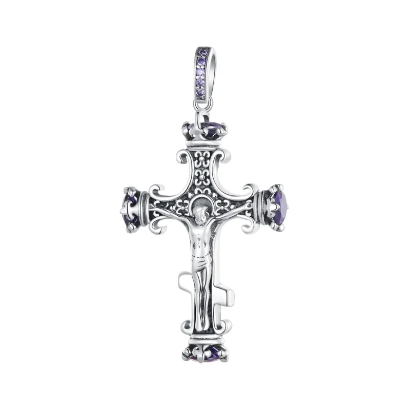 (image for) Pandora Style Cross Pendant - SCP064 - Product Image