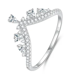 (image for) Pandora Style Crown Ring - BSR296