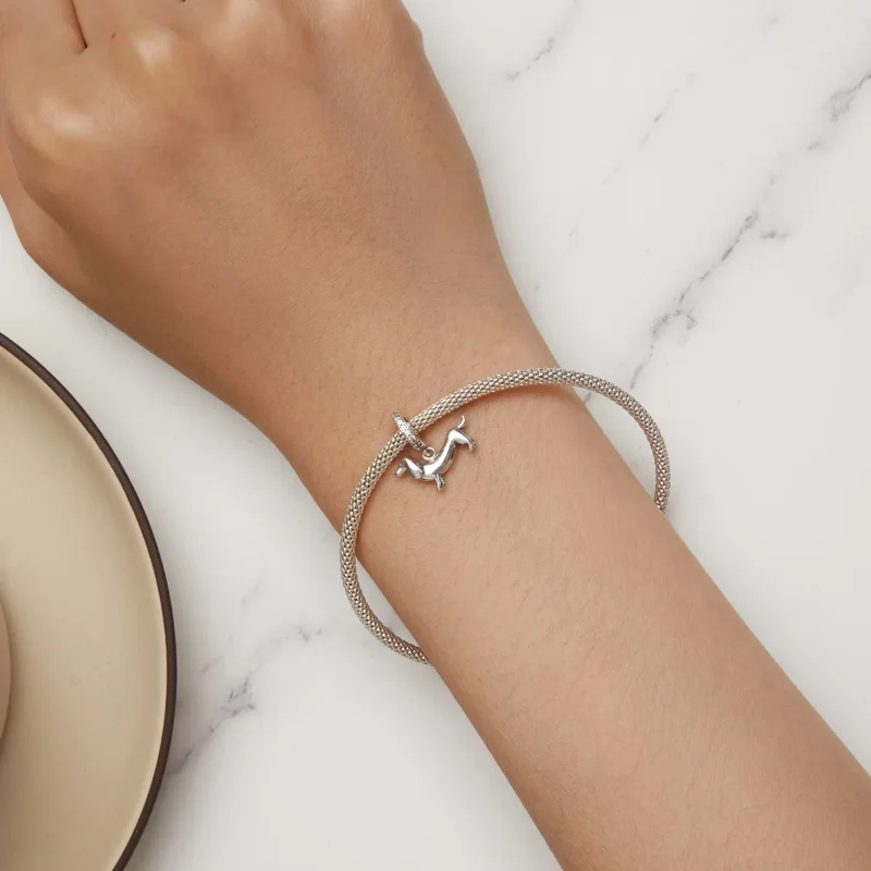 (image for) Pandora Style Dachshund Charm - SCC2561 - View 6