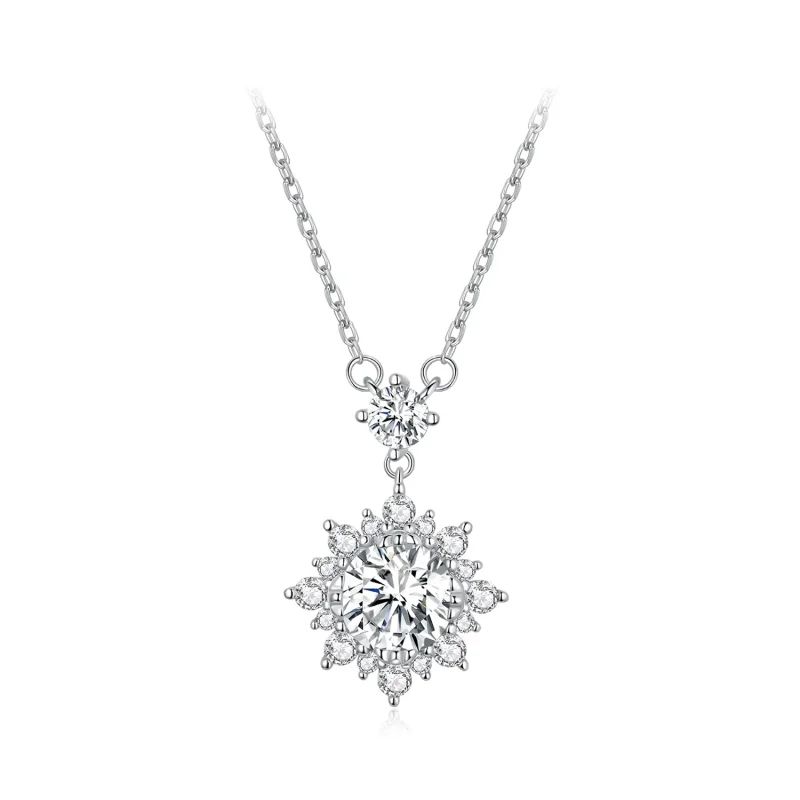 (image for) Pandora Style Diamond Necklace - MSN017 - Product Image