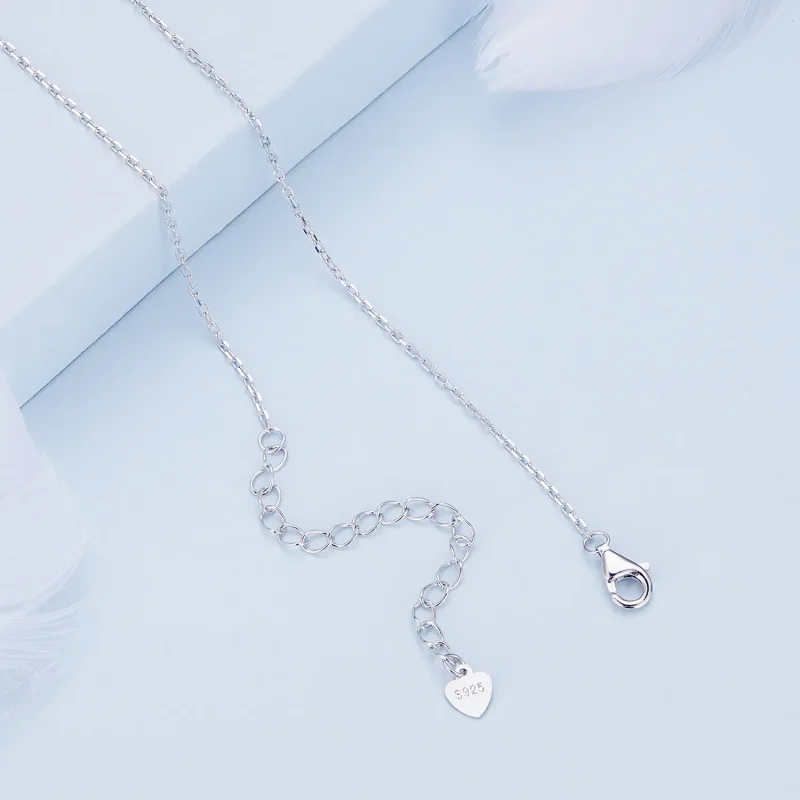 (image for) Pandora Style Double Chain Necklace - BSN308 - View 5