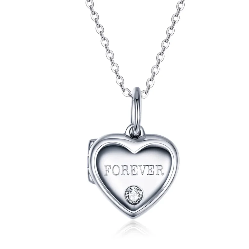 (image for) Pandora Style Engraved Necklace - BSC102 - View 2
