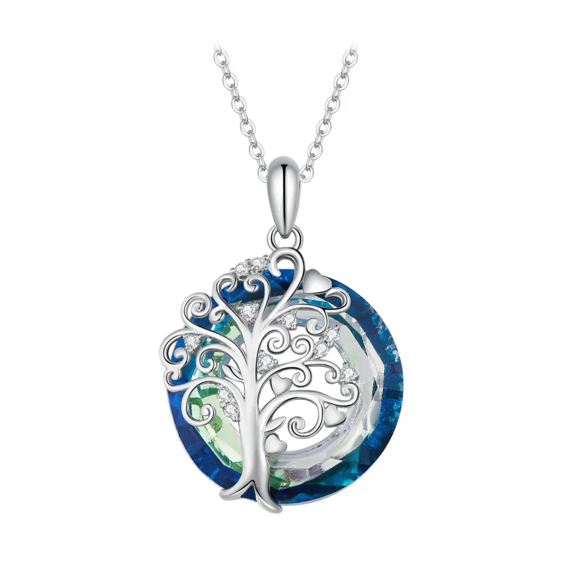 (image for) Pandora Style Family Circle Necklace - BSN315 - Product Image