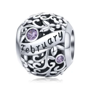 (image for) Pandora Style February Birthstone - SCC1385-2