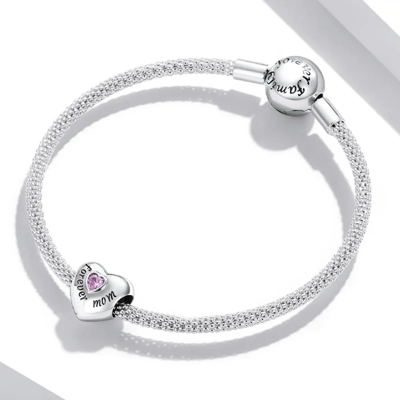 (image for) Pandora Style Forever Mom Charm - BSC562-PK - View 3