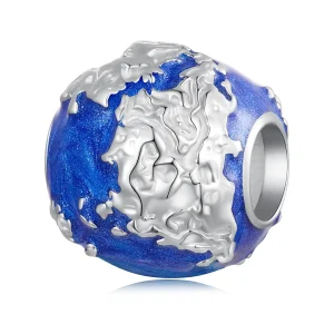 (image for) Pandora Style Globe Charm - BSC846