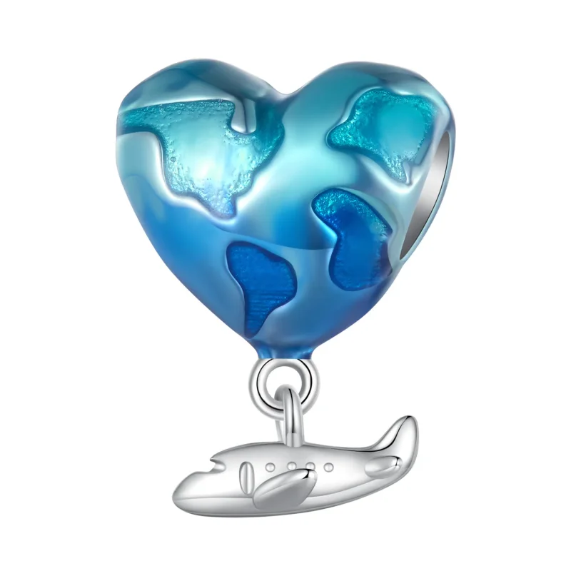 (image for) Pandora Style Globe Charm - SCC2481 - Product Image