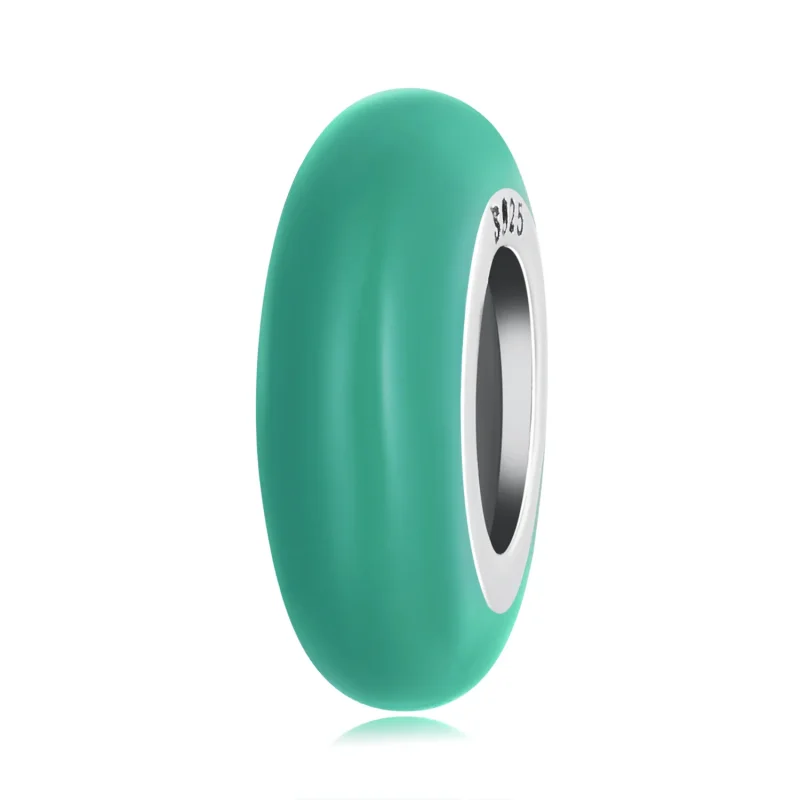 (image for) Pandora Style Green Spacer - SCC1450-TQ - Product Image