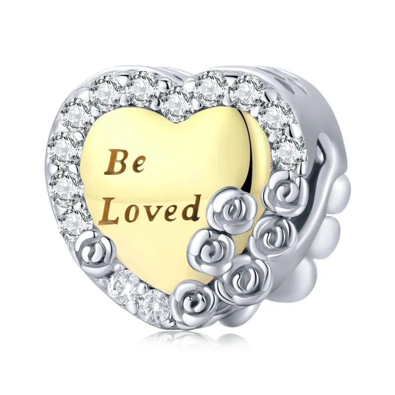 (image for) Pandora Style Heart Charm - BSC500 - Product Image
