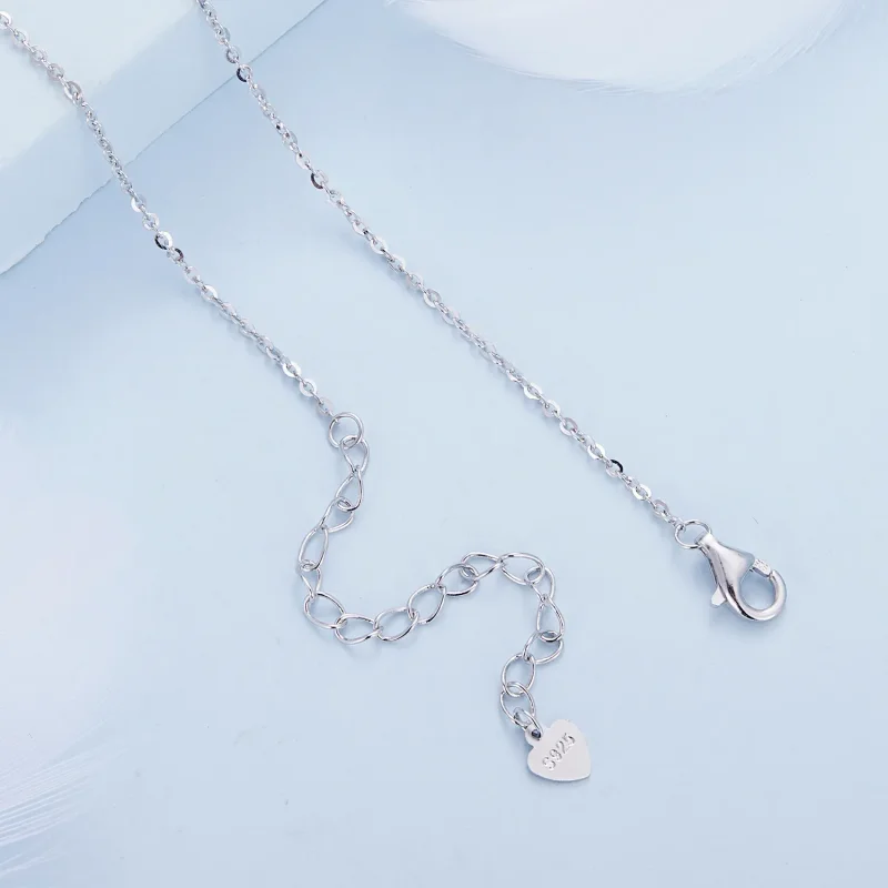 (image for) Pandora Style Heart Necklace - BSN342 - View 4