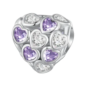 (image for) Pandora Style Hearts All Over Charm - SCC2451