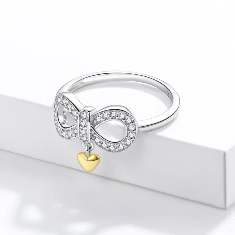 (image for) Pandora Style Infinite Ring - SCR676 - View 2