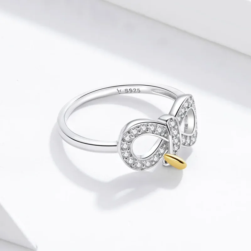 (image for) Pandora Style Infinite Ring - SCR676 - View 3