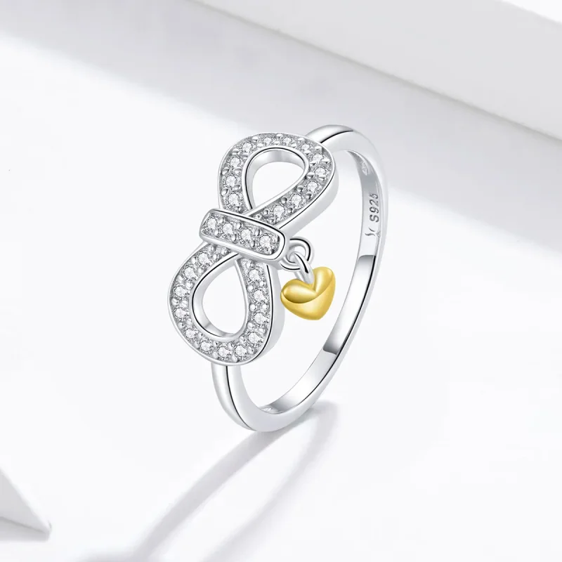 (image for) Pandora Style Infinite Ring - SCR676 - View 4