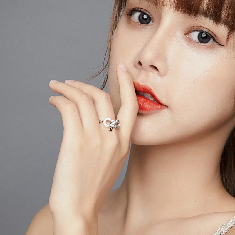 (image for) Pandora Style Infinite Ring - SCR676 - View 5