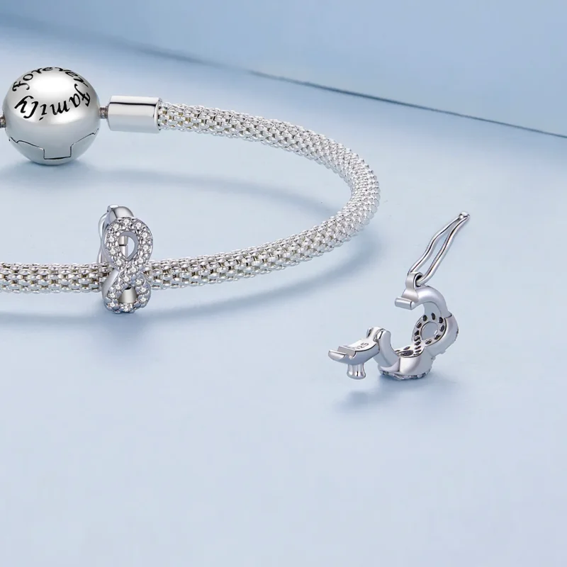 (image for) Pandora Style Infinity Spacer - BSC887 - View 4