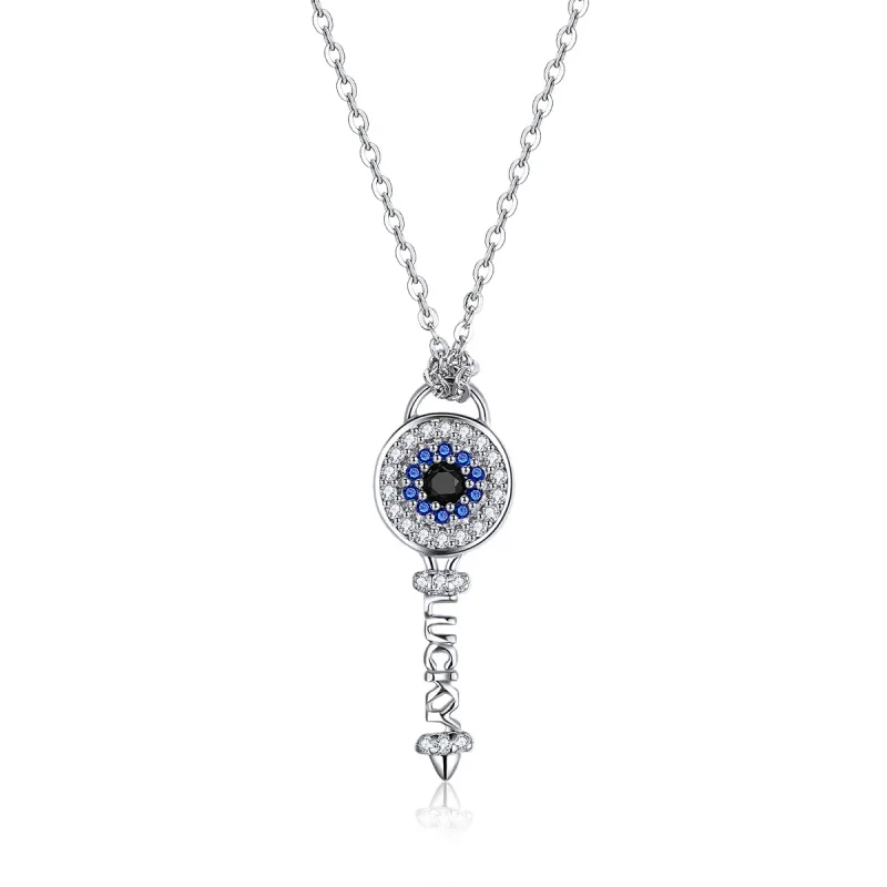 (image for) Pandora Style Key Necklace - BSN013 - View 6