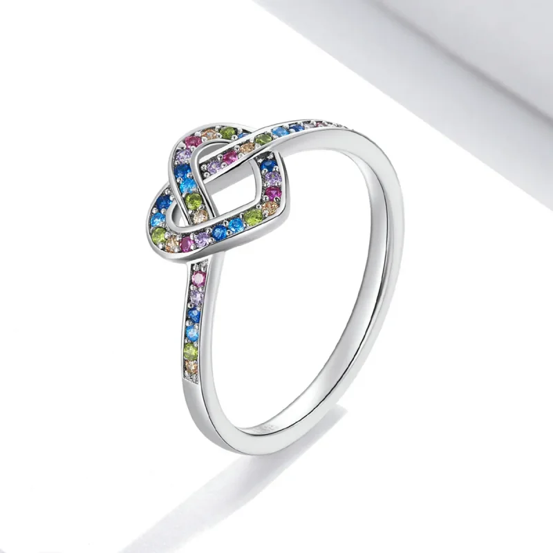 (image for) Pandora Style Knotted Heart Ring - SCR790 - View 2