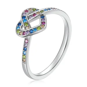 (image for) Pandora Style Knotted Heart Ring - SCR790