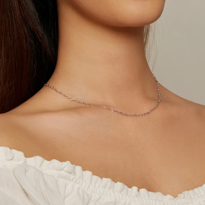 (image for) Pandora Style Link Necklace - SCA026 - View 5