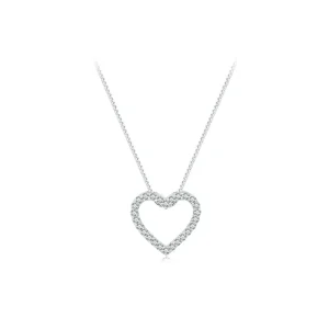 (image for) Pandora Style Love Heart Necklace - MSN019