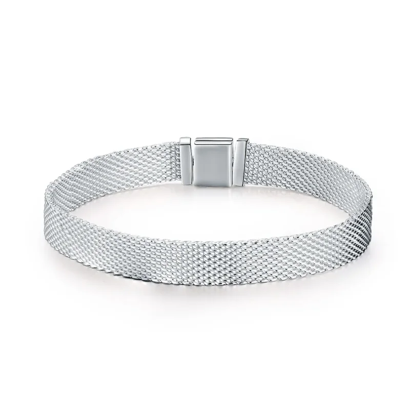 (image for) Pandora Style Mesh Bracelet - SCX001 - Product Image