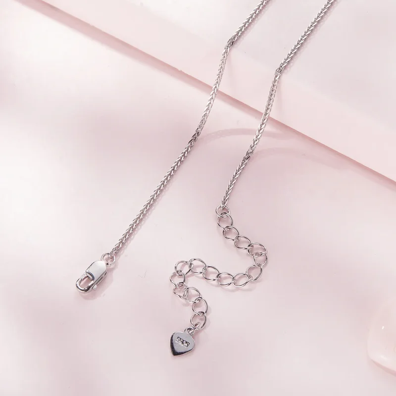 (image for) Pandora Style Mother Daughter Necklace - BSN324 - View 5